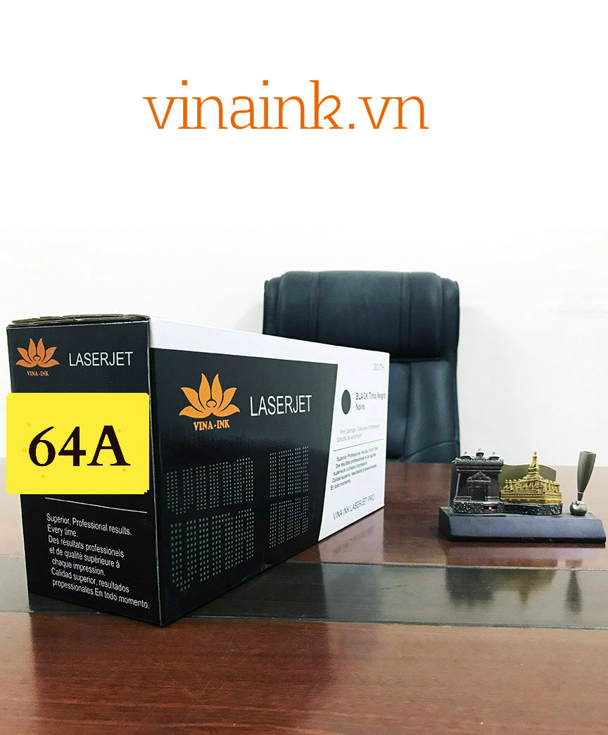 Hộp mực VINAINK 64A máy in HP p4014, p4015,p4515